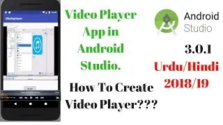 Video player app in Android Studio 3.0.1