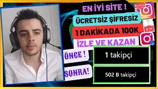 1 DAKİKADA 100.000 İNSTAGRAM TAKİPÇİ ARTTIRMA HİLESİ - ÜCRETSİZ BEDAVA İNSTAGRAM TAKİPÇİ HİLESİ 2024