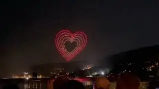 Dronisos Drone Show Fete du lac Annecy 2022