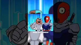The Teen Titans Meet Deadpool!? (Teen Titans Go!) | #shorts #deadpool #dc #teentitansgo