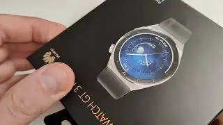HUAWEI WATCH GT 3 PRO - Распаковка и первый взгляд