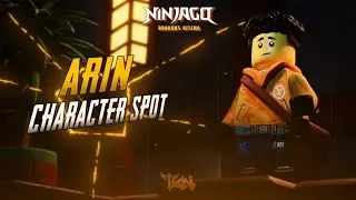 LEGO NINJAGO ® |  Ninjago Dragons rising : Arin's character spot .