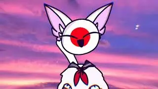 Purple feelings meme (countryhumans - japan)