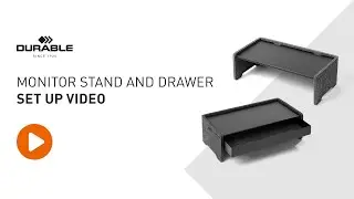 Monitor Stand & Drawer EFFECT | DURABLE