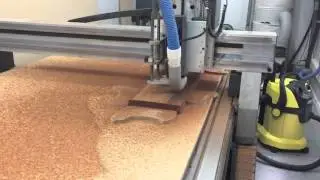 CNC machining a Thinline Telecaster body