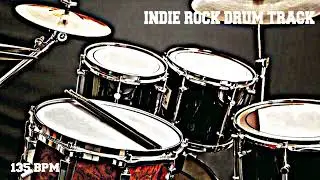 INDIE ROCK DRUM TRACK - 135 BPM (FREE)