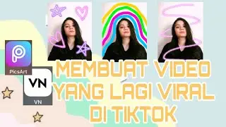 TUTORIAL MEMBUAT VIDEO DENGAN LAGU TONGUE TIED YANG LAGI VIRAL DI TIKTOK DENGAN PICSART