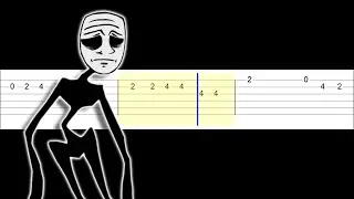 Friday Night Funkin' - The Blueballs Incident (Easy Guitar Tabs Tutorial)