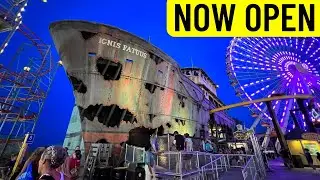 Morey's Piers Ghost Ship Is OPEN!!! - POV - 4K 2023