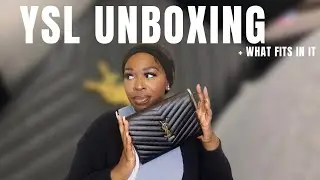 LUXURY UNBOXING ♡ | YSL CASSANDRE MATELASSÉ FLAP POUCH | WHAT FITS IN MY BAG + LUXURY HACK