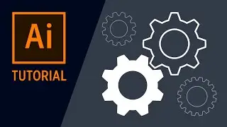 How to make gear wheels in Adobe Illustrator