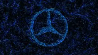 Quantum Space logo example, Mercedes