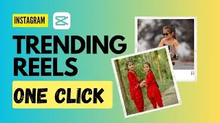 insta trending reels || capcut video tutorial ||