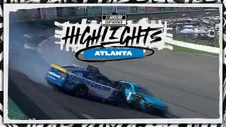 Kyle Larson crashes into wall, collects Chase Briscoe late in Stage 1 | NASCAR