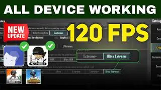 [Non Root] How to unlock 90/120 fps in Bgmi/Pubg | Unlock 90/120fps in pubg Mobile in new update