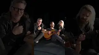 Alea war mal wieder zu Besuch und wir haben gejammt. @saltatiomortis #jazz #guitar #jam