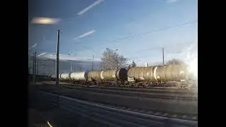 на поезде аэропорт Вена - Вена центральный вокзал/by train Vienna airport - Vienna central station