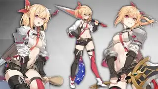 미리네 스킨 인게임 (카운터사이드) Mi Rinae Skin In-game
