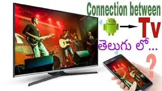How to connect android mobile to Tv |Wireless Display|Video mirror , SURYA TECH VIDEOS