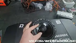 Лучшая коаксиальная аккустика (со встроенным твитером) назад (тыл)! DL Audio Anaconda 165 Coax