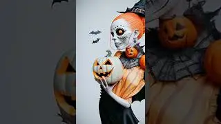 🎃🕯👻🦇💀🧡  #HyyAI #AI #deforum #aivideo #aivideo