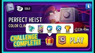 Match Masters Solo Challenge  | Color Climb 10 Moves Score 9000 Perfect Heist