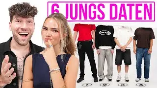 6 JUNGS BLIND DATEN! 😍 mit Christine