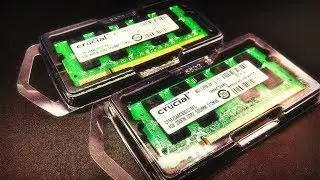 Modernization of the laptop Toshiba Satellite P300-226.S01E02. Crucial 2x4GB DDR2-800Mhz and Tests!)