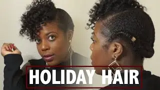 Heatless Holiday Curls with a Twist | MiniMarley Inspired