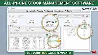 Inventory Management Template in Excel VBA | Free Download