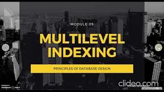 Multilevel Indexing