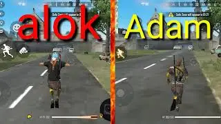 Alok vs Adam running race - para SAMSUNG A3,A5,A6,A7,J2,J5,J7,S5,S6,S7,S9,A10,A20