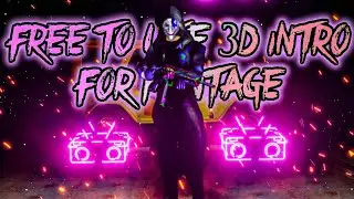 FREE TO USE 3D INTRO | NEW PUBG 3D ANIMATION | BLENDER