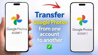 How to transfer Google Photos from one account to another
