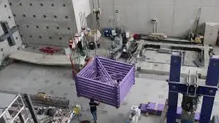 Steel truss bridge and shoring systems at the ICITECH lab