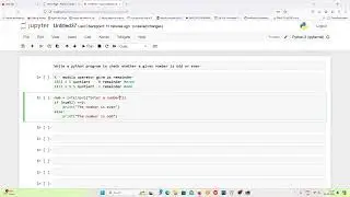 python program to check even odd number