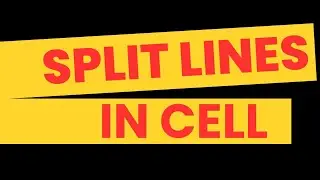 Split Multiple Lines in a Single Cell into New Cells - Google Sheets