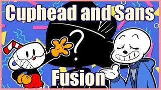 CUPHEAD AND SANS FUSION SPEED DRAW | Sheepy's thoughts on Undertale and Cuphead