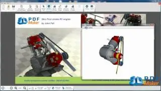 3D PDF Maker Tutorial 3.  How to Display Correctly 3D Models in PDF
