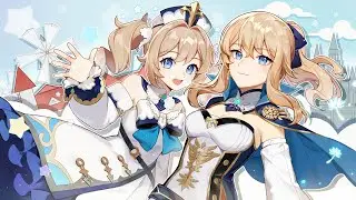 Genshin Impact Bonus: Barbara dances in the 2nd Half of the 2nd Last Floor💃 + Swimming with Scylla🌊🐳