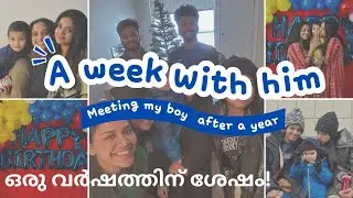 Meeting my ❤️ after a year 🥹Malayalam Vlog |  Day in my life Canada 🇨🇦 Izzu & Mema #malayalam #vlog