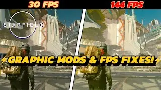 Starfield - MAJOR FPS Fixes | DLSS/XeSS Install | FOV Slider | UI/Graphical Mods