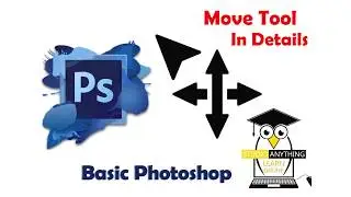 Adobe Photoshop Tutorial, Basic Tutorial for Beginner & Move Tool #1 PS