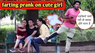 Farting In Public Prank 2024 || Public Reaction 🤣|| #fartingprank