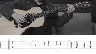 Fingerstyle Guitar | LiSA - Gurenge | Sungha Jung Tabs | Guitar Cover | Guitar Tutorial + Tab
