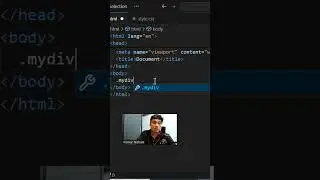 Id and Class in div shortcut key vscode 