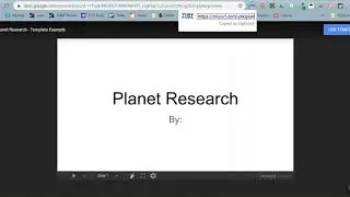 Google Slides - Share Template Preview