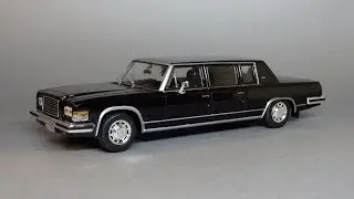 ЗиЛ-4104 | Автолегенды СССР №58 | Коллекционная масштабная модель 