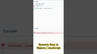 Elevate Your Skills: Mastering Dynamic Object Key Names!