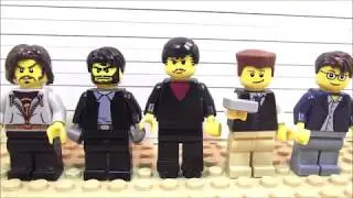 LEGO The Usual Suspects - Lineup Scene